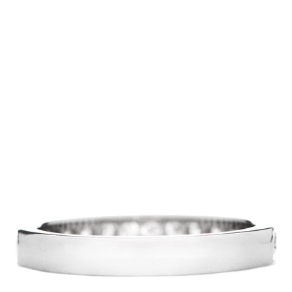 Cartier Platinum Diamond 1895 Wedding Band Ring 45 3.25 3 of 5