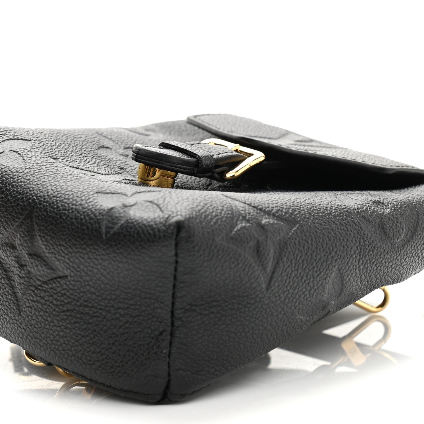 Empreinte Monogram Giant Tiny Backpack Black