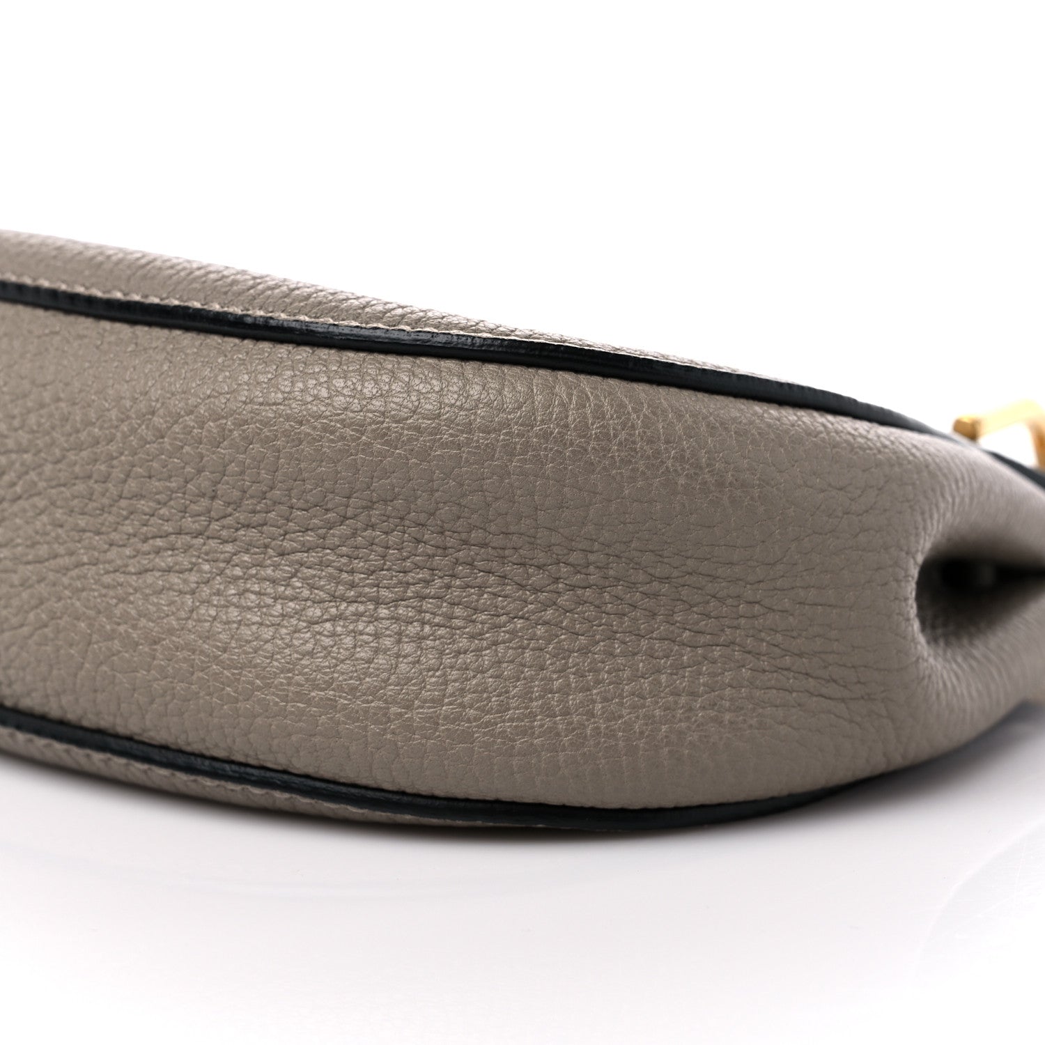 Chloe Grained Lambskin Mini Drew Shoulder Bag Motty Grey 8 of 9