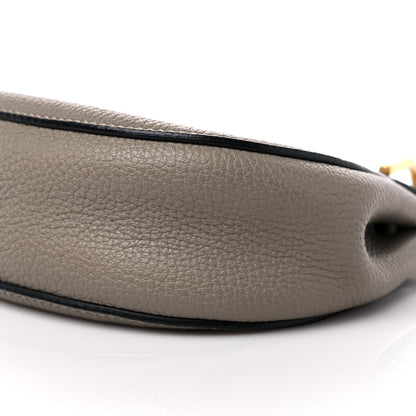 Chloe Grained Lambskin Mini Drew Shoulder Bag Motty Grey 8 of 9