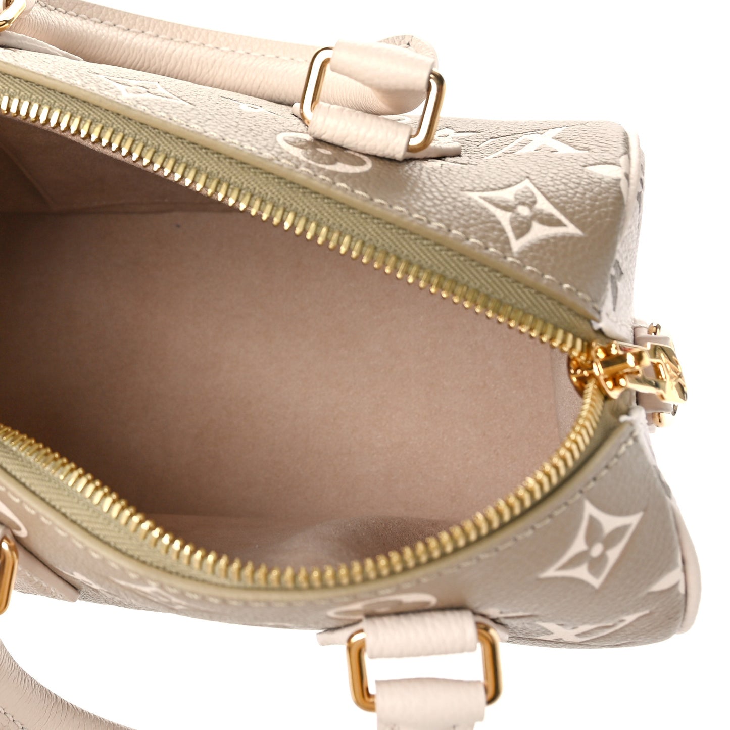 Empreinte Monogram Spring in the City Speedy Bandouliere 20 Kaki Beige Cream