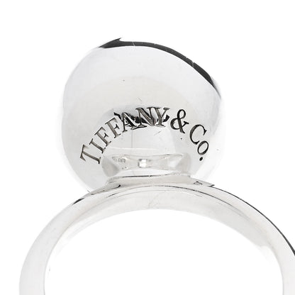 Tiffany Sterling Silver 12mm Hardwear Ball Ring 47 4.25 6 of 8