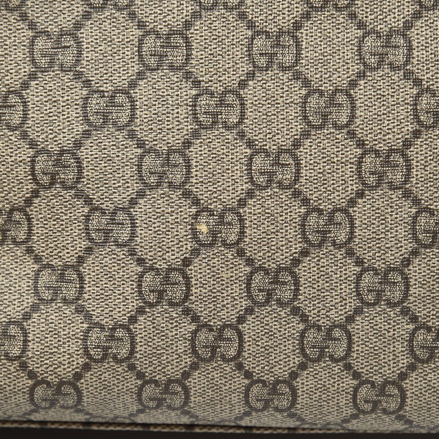 GG Plus Monogram Messenger Diaper Bag Dark Brown