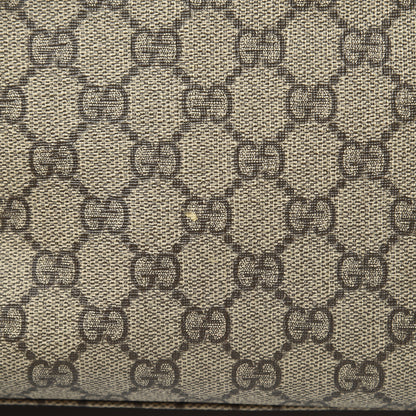 Gucci GG Plus Monogram Messenger Diaper Bag Dark Brown 11 of 12