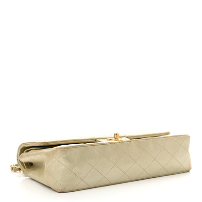 Chanel Metallic Lambskin Quilted Medium Double Flap Gold 4 of 23