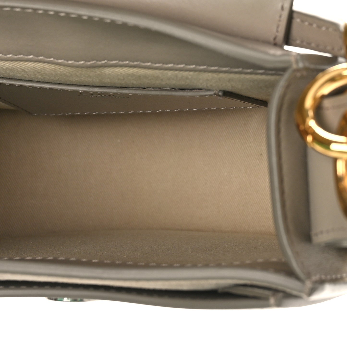 Calfskin Small Tess Bag Motty Grey