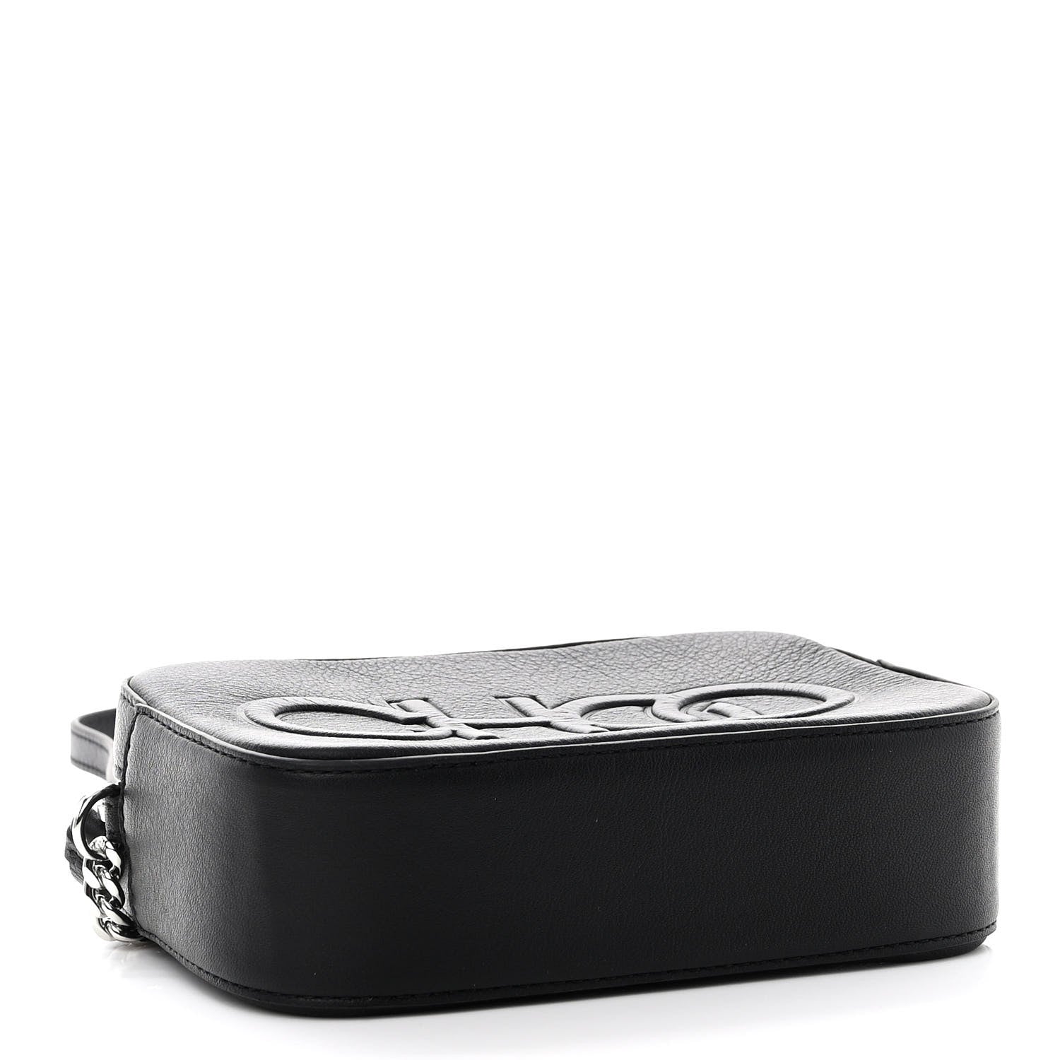 Jimmy Choo Calfskin Logo Camera Bag Black 5 of 11
