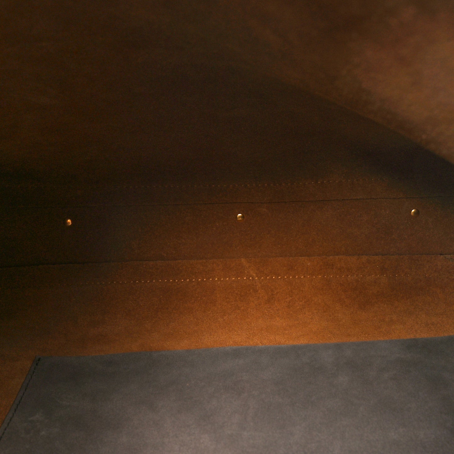 Grained Calfskin Marcie Hobo Bag Pottery Brown