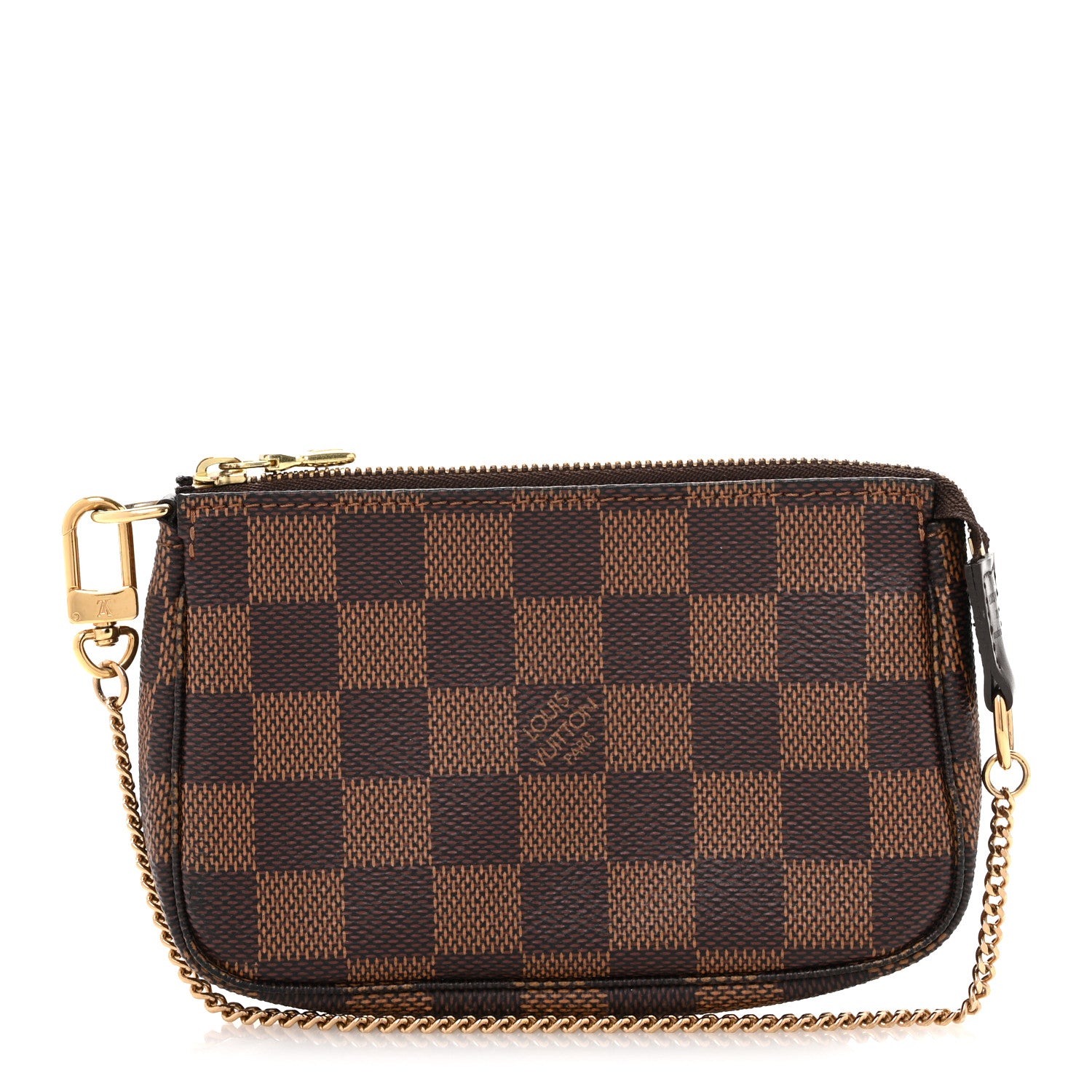 Louis Vuitton Damier Ebene Mini Pochette Accessories 1 of 8