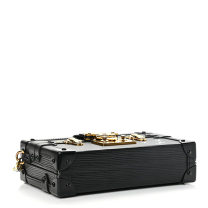 Louis Vuitton Epi Petite Malle Black 4 of 13