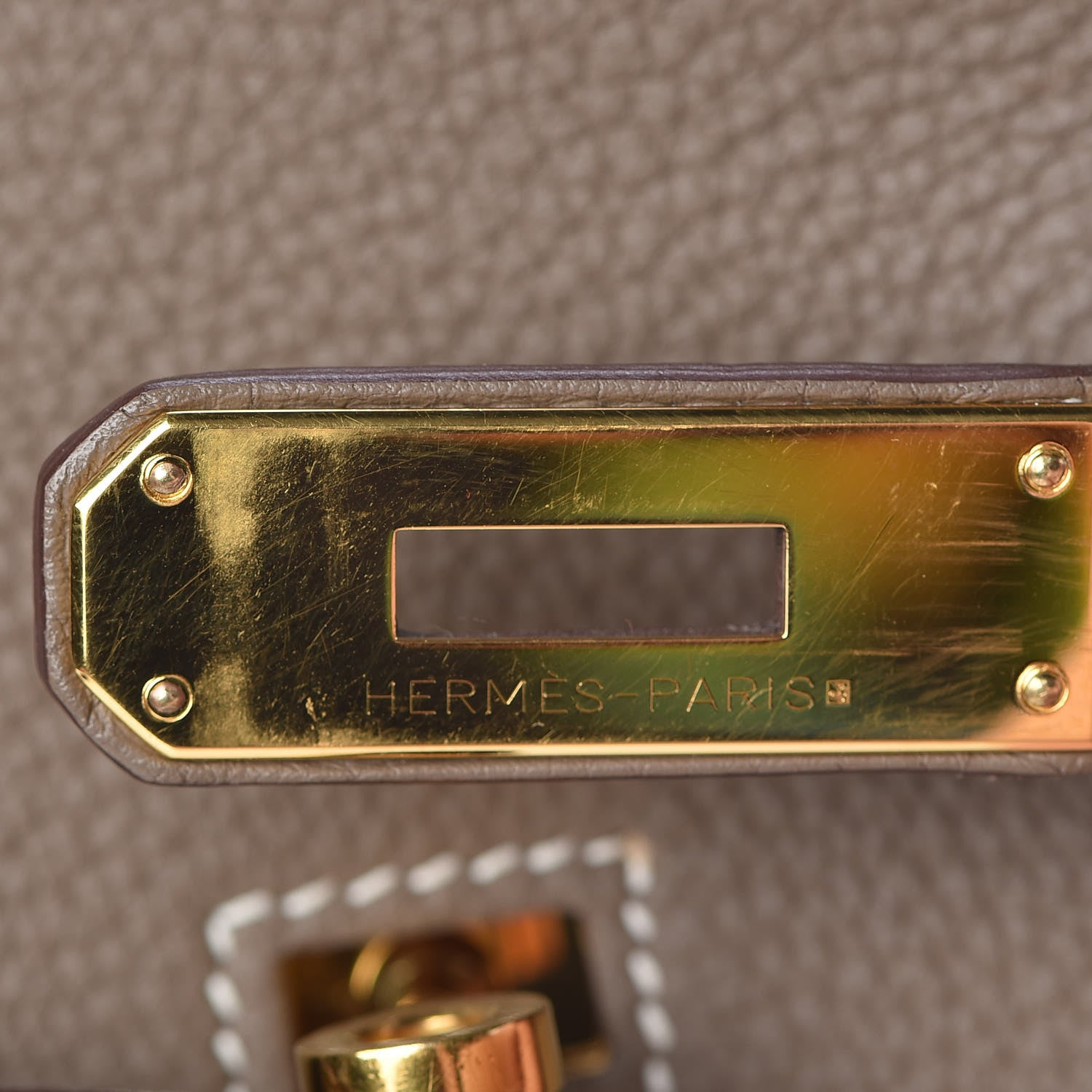 Hermes Togo Birkin 30 Etoupe 31 of 38