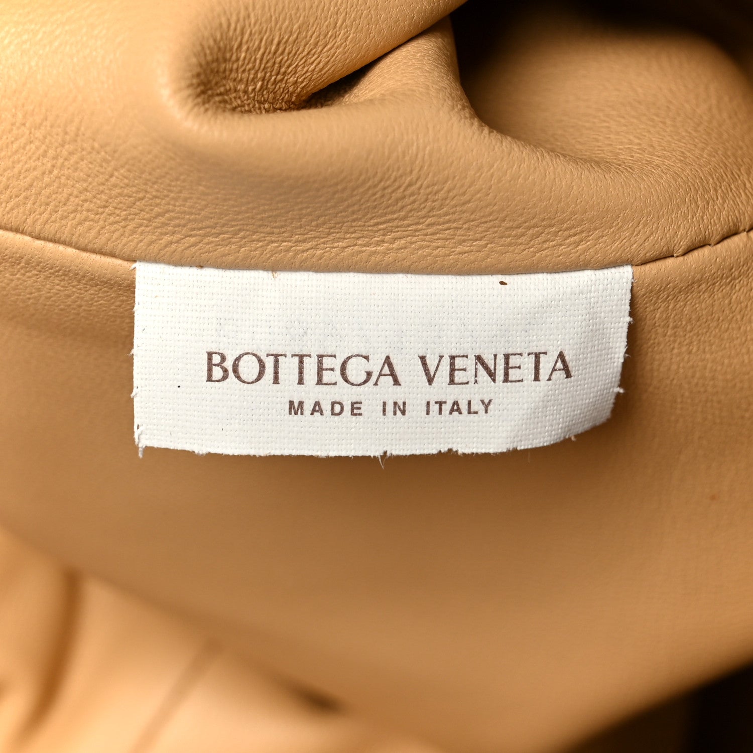 Bottega Veneta Nappa Maxi Intrecciato The Pouch Oversized Clutch Almond 8 of 11