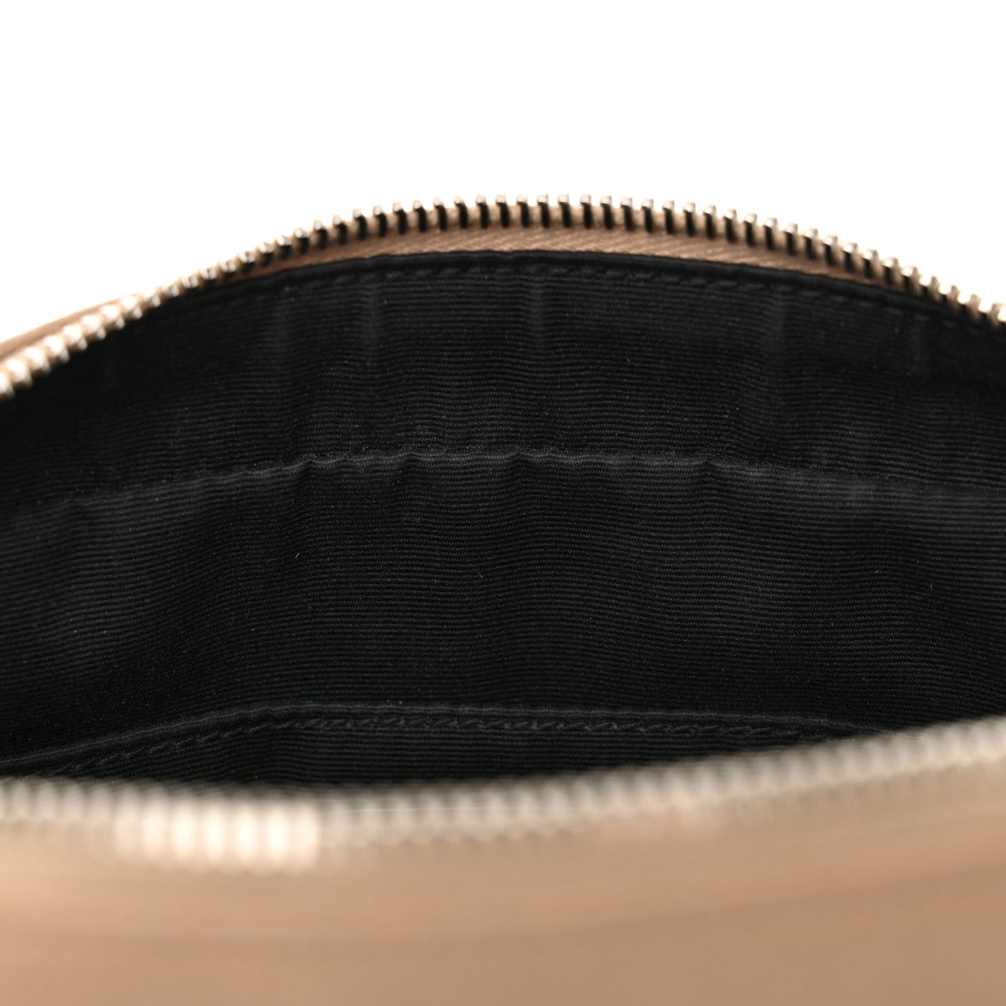 Lambskin Monogram Small Lou Camera Bag Dark Beige