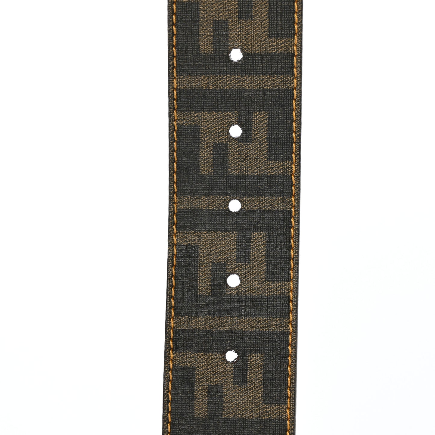 Zucca Logo Belt 80 32 Tobacco