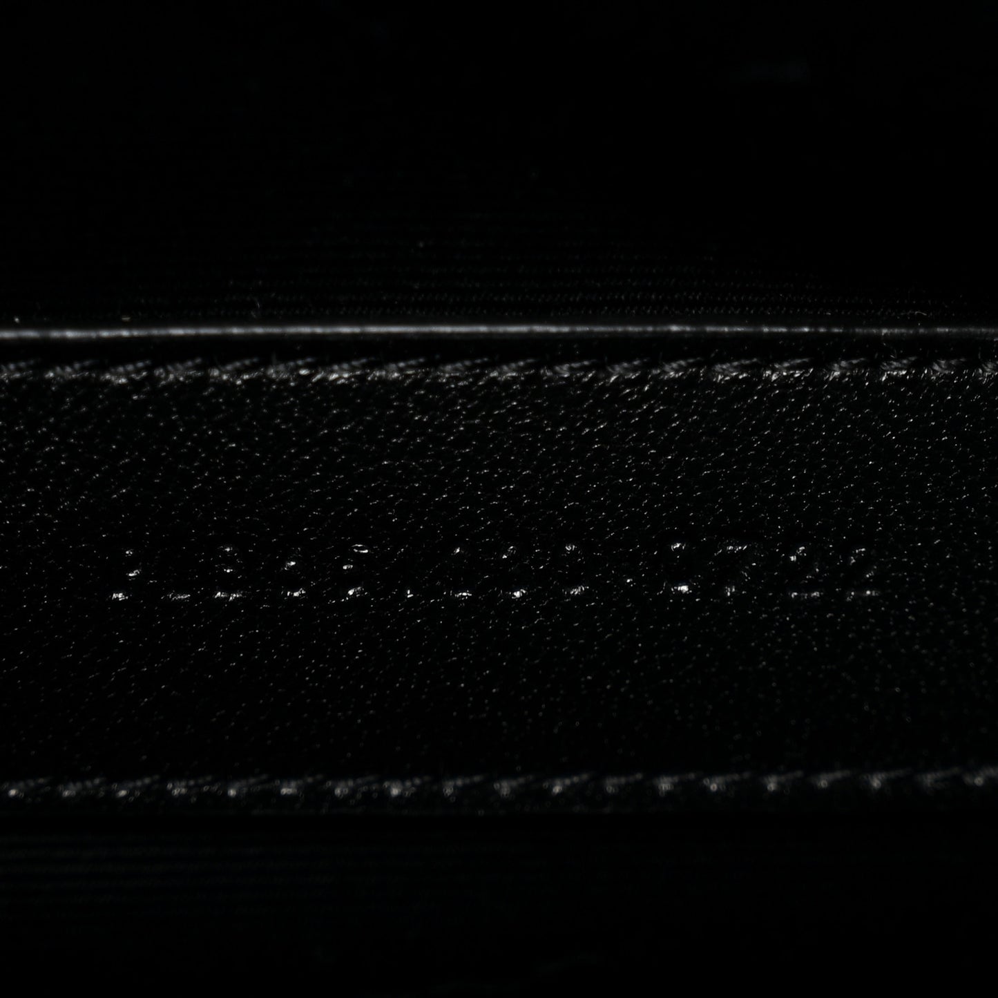 Grain De Poudre Textured Mixed Matelasse Triquilt Monogram Clutch Dark Wisteria