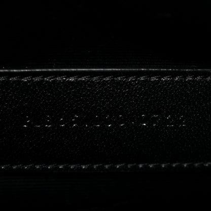 Saint Laurent Grain De Poudre Textured Mixed Matelasse Triquilt Monogram Clutch Dark Wisteria 7 of 11