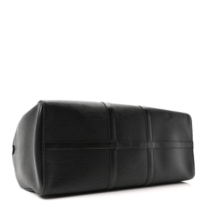 Louis Vuitton Epi Keepall 50 Black 3 of 8