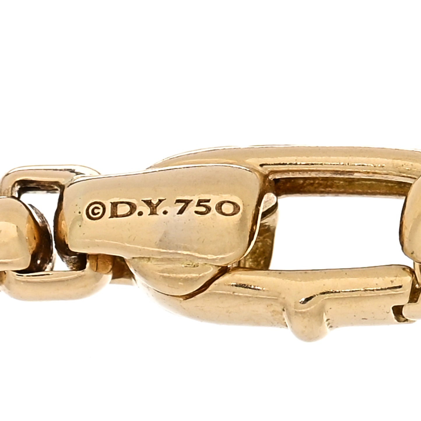18K Yellow Gold 3.4mm Box Chain Bracelet
