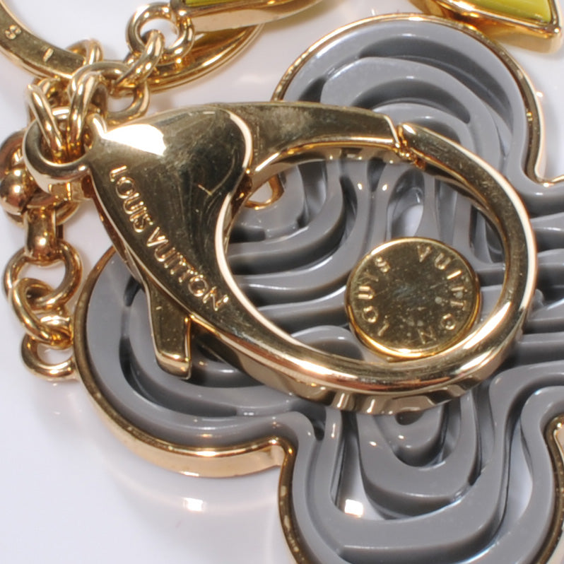 Resin Naif Bag Charm Gris