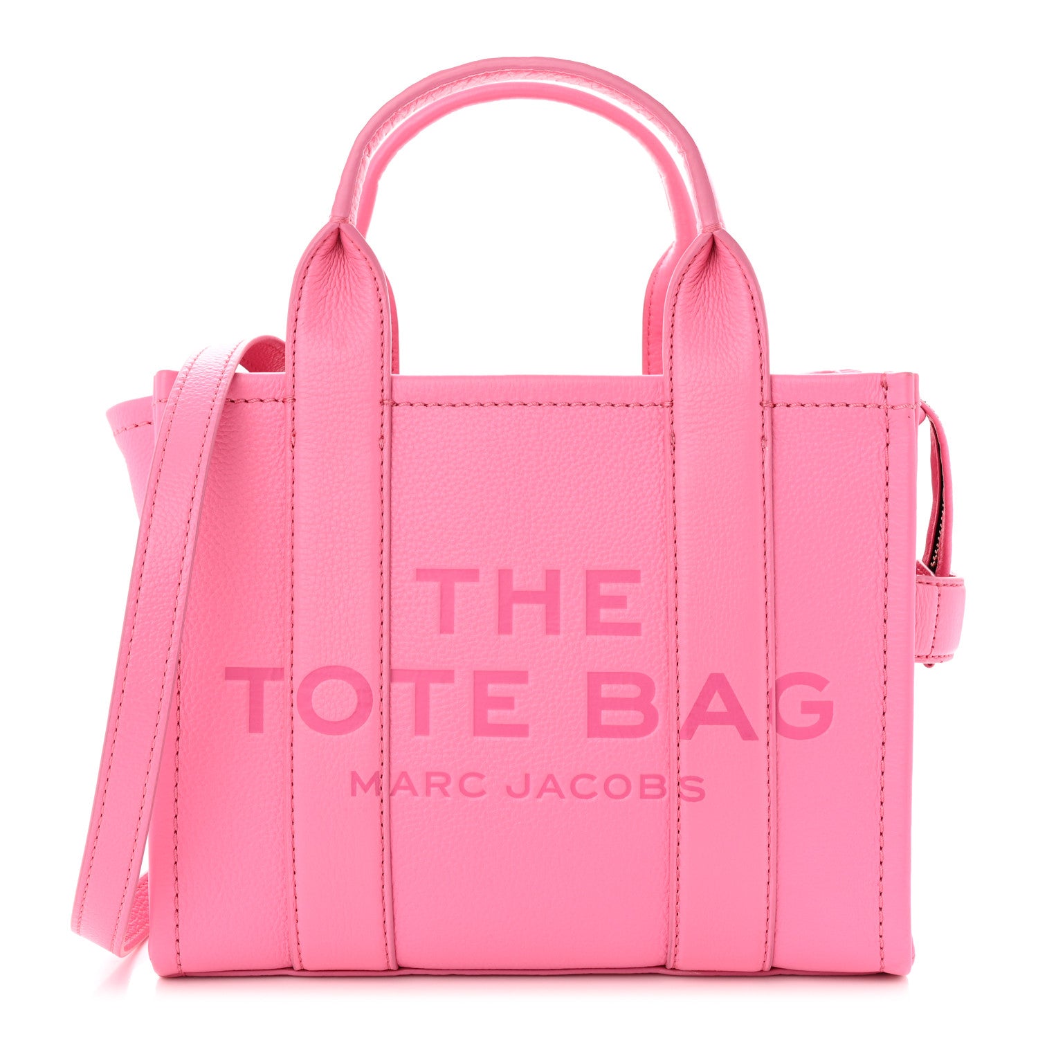 Marc Jacobs Grained Calfskin Small The Tote Bag Morning Glory 1 of 11