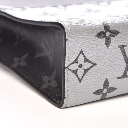 Louis Vuitton Monogram Eclipse Split Pochette Voyage MM 8 of 9