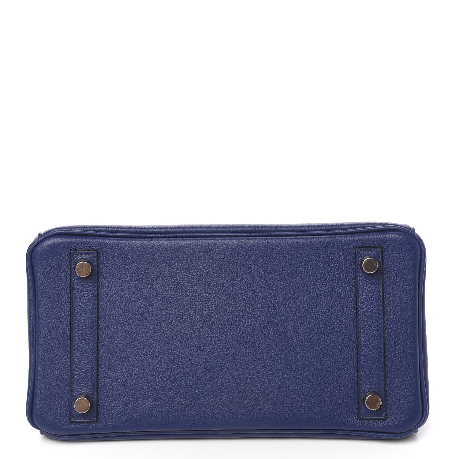 Hermes Taurillon Novillo Matte Alligator Birkin Touch 25 Bleu Saphir Marine 5 of 31