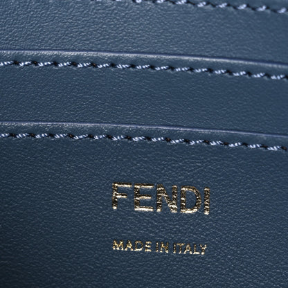 Fendi Fabric Jacquard Vitello Grace FF 1974 Baguette Pouch Myrtle Multicolor Soft Gold 6 of 10