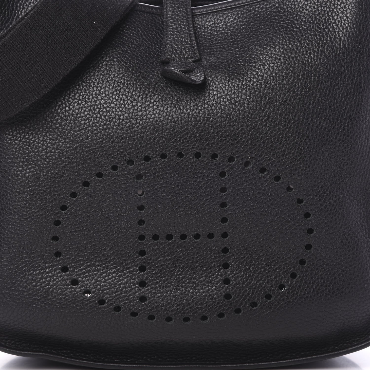Hermes Taurillon Clemence Evelyne III GM Black 7 of 11