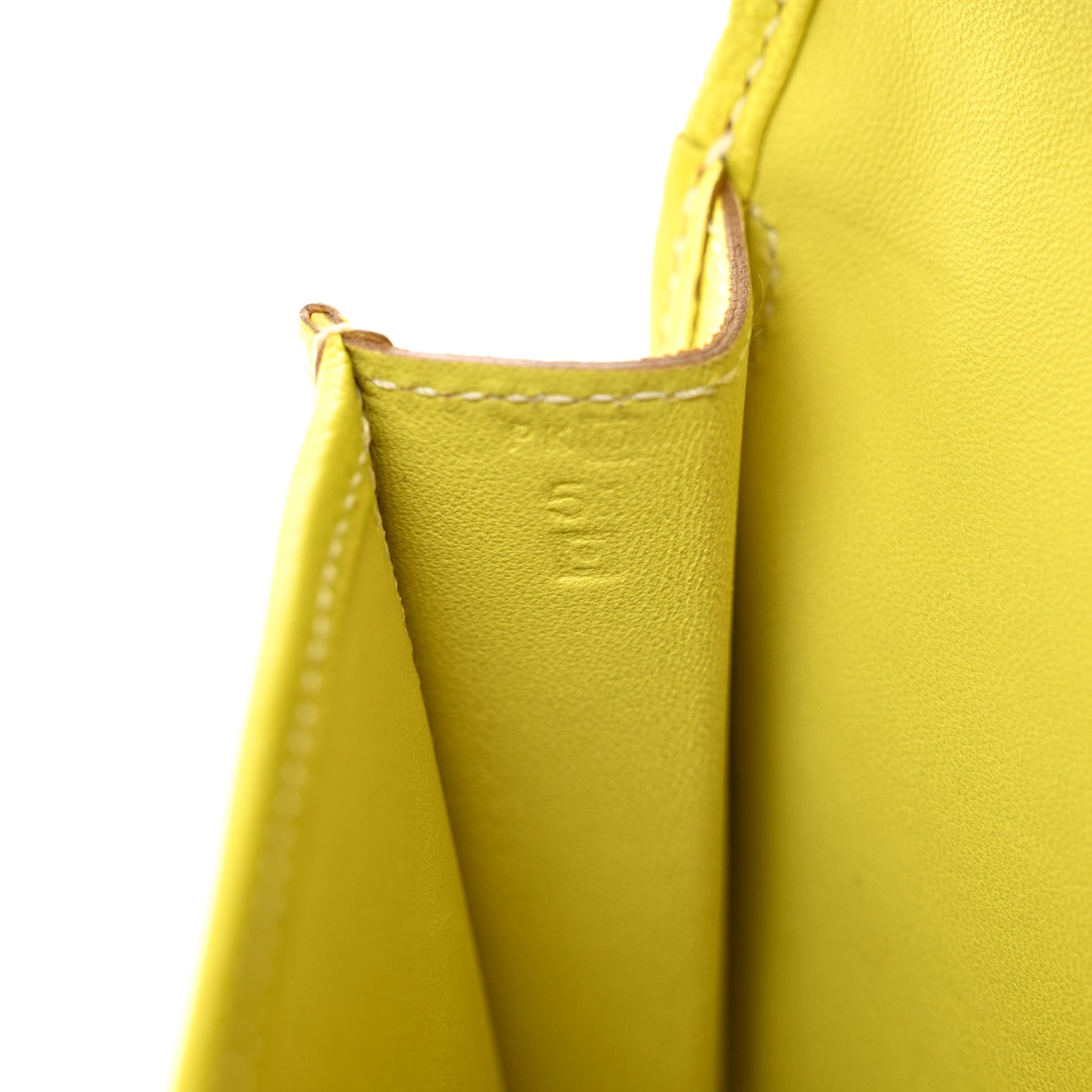 Hermes Swift Jige Elan Clutch Lime 6 of 7