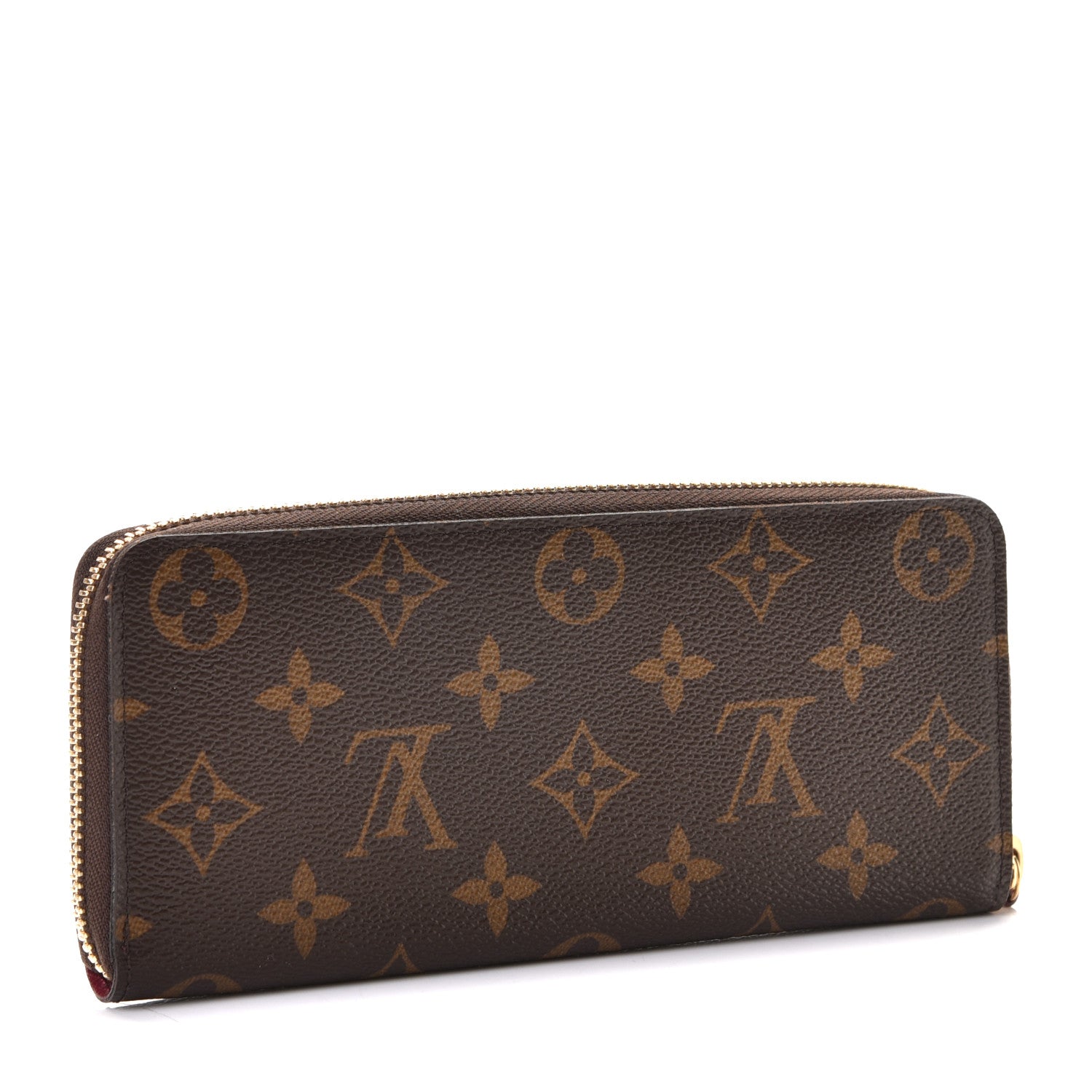 Louis Vuitton Monogram Clemence Wallet Fuchsia 2 of 7