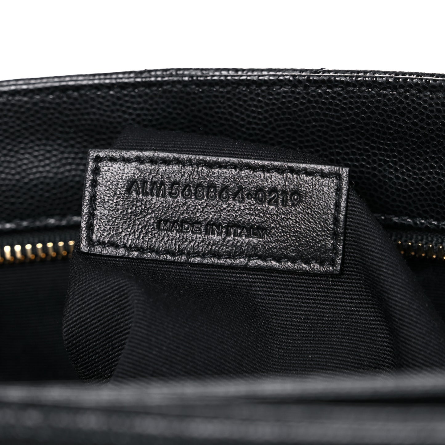 Grain De Poudre Matelasse Chevron Medium Tribeca Shopping Bag Black