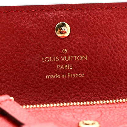 Louis Vuitton Empreinte Pont-Neuf Compact Wallet Cherry 6 of 8