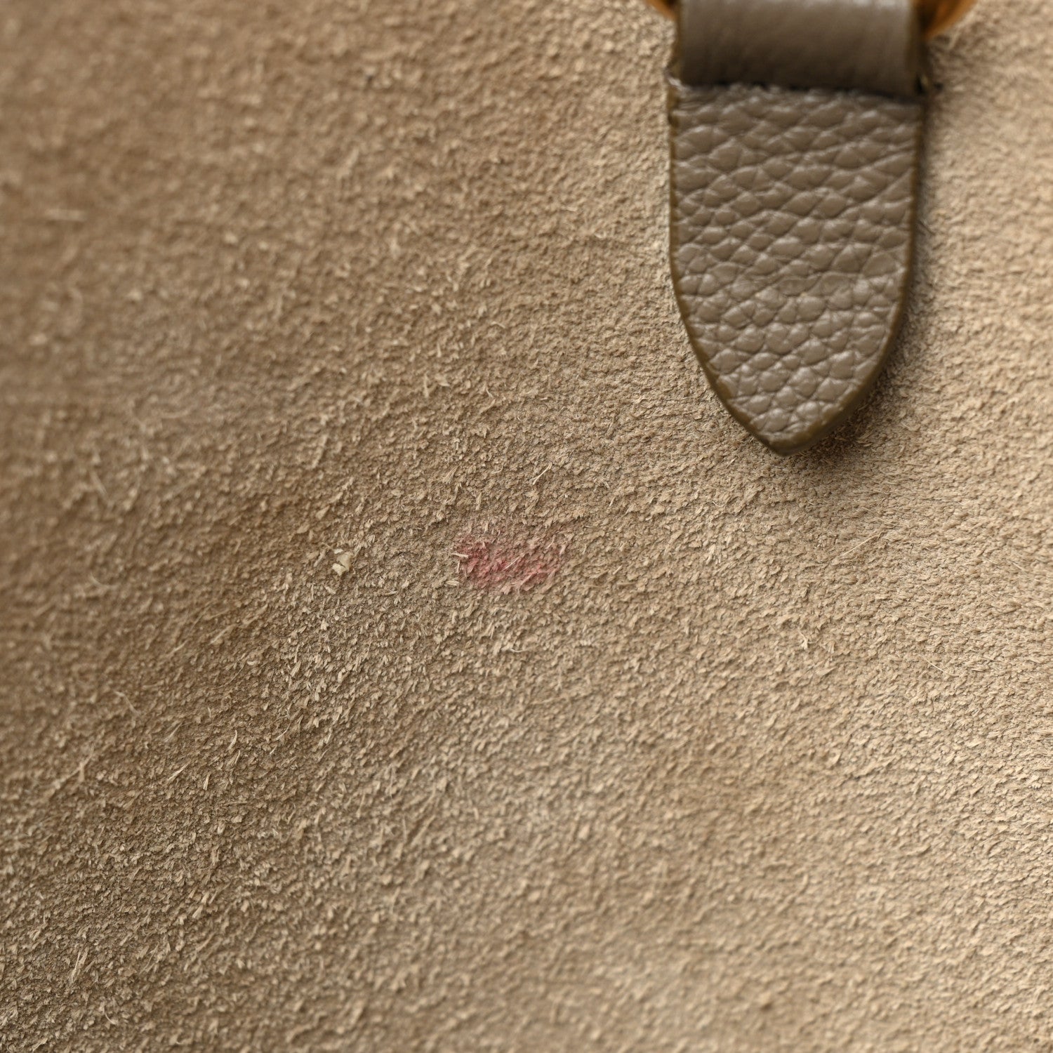 Celine Soft Grained Calfskin Small Sangle Bucket Bag Taupe 8 of 19
