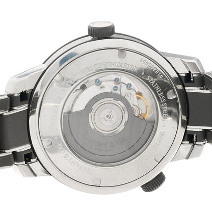 Tiffany Stainless Steel Rubber 42mm Mark T-57 Quartz Watch Grey 4 of 5