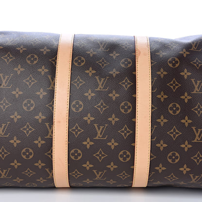 Louis Vuitton Monogram Keepall Bandouliere 55 13 of 15