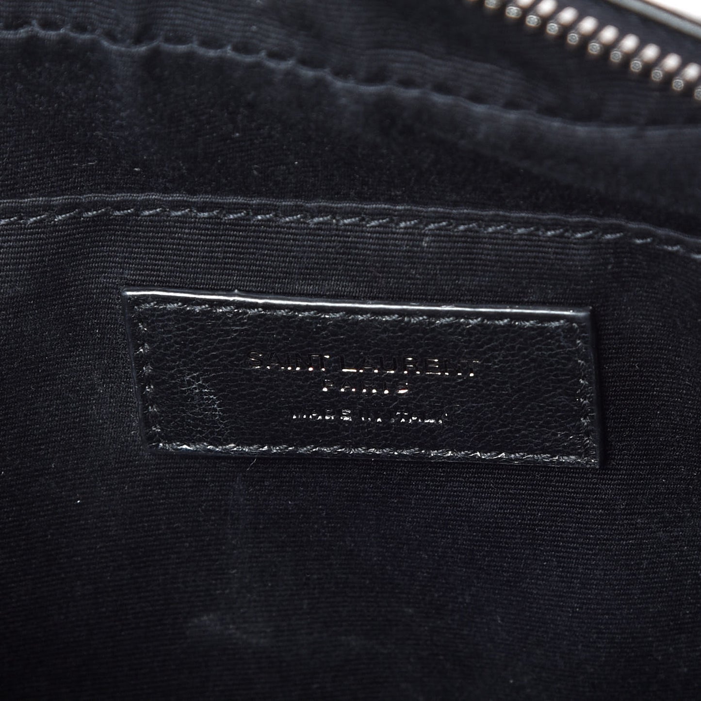 Calfskin Matelasse Monogram Lou Camera Bag Black