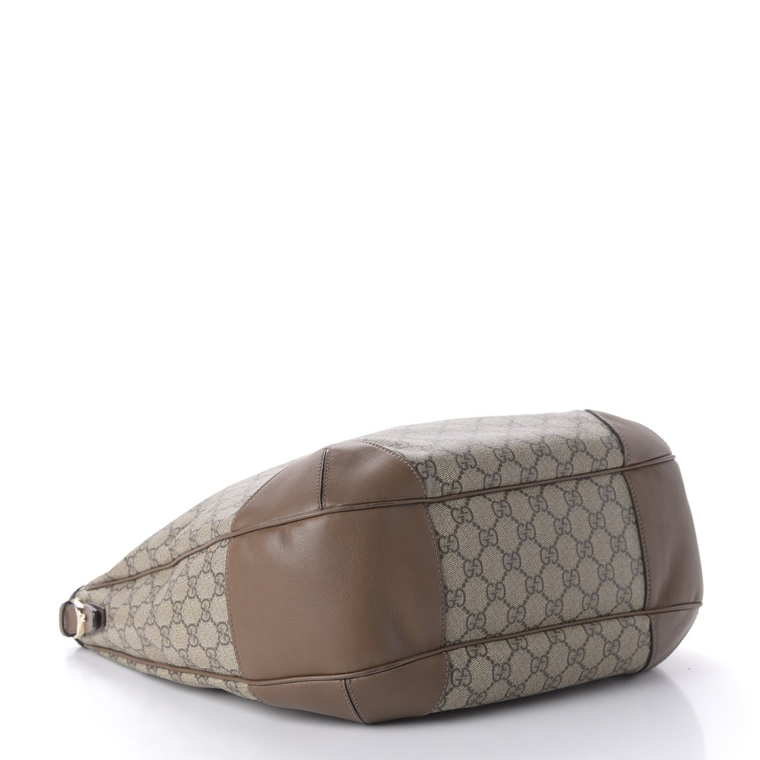 Gucci GG Supreme Monogram Margaux Calfskin Medium Nice Hobo Beige Ebony Acero 4 of 11