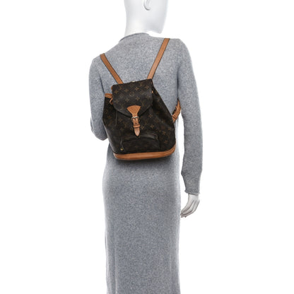 Louis Vuitton Monogram Montsouris MM Backpack 2 of 12