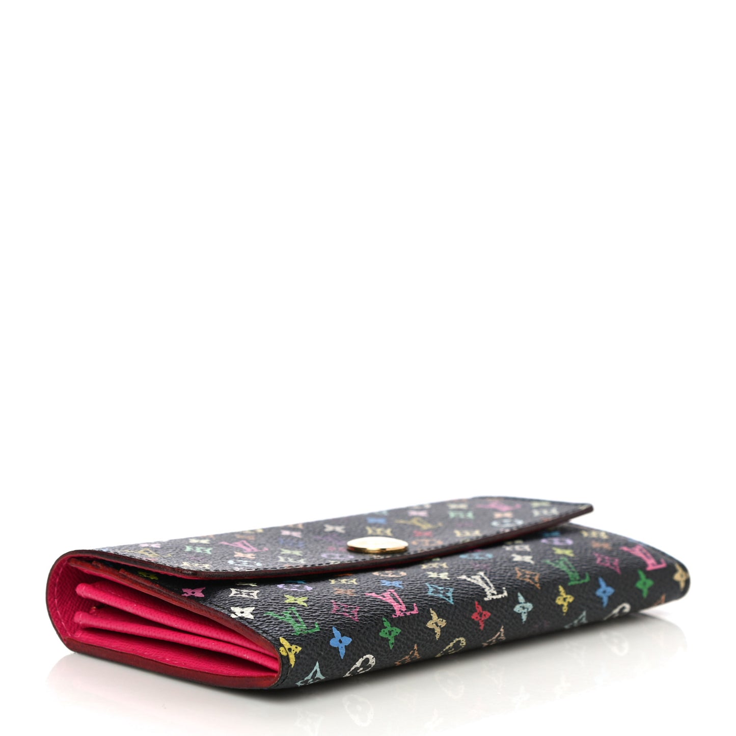 Monogram Multicolor Sarah Wallet Black Grenade