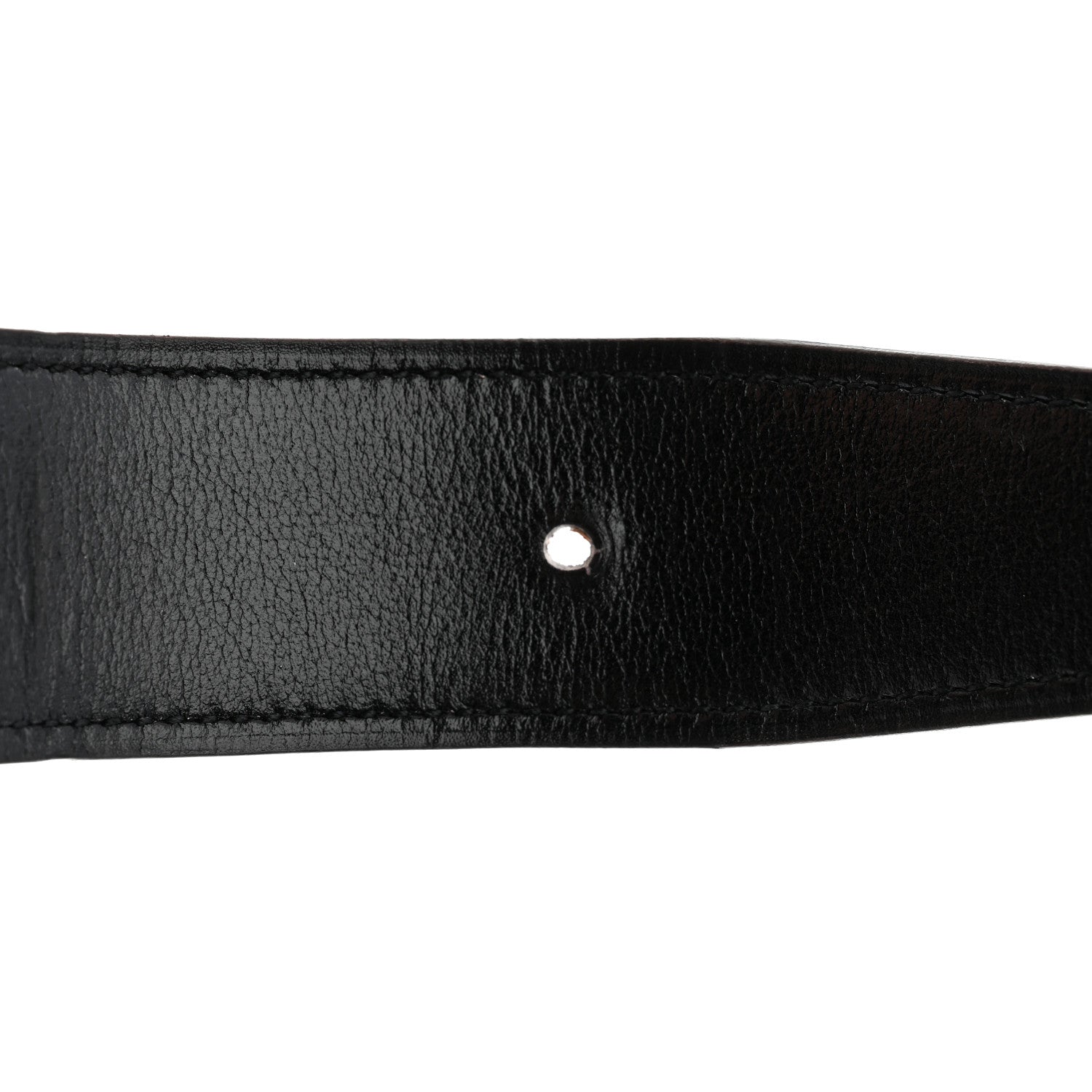 Hermes Box Togo Reversible 32mm Guilloche H Belt 80 32 Black Orange 8 of 11