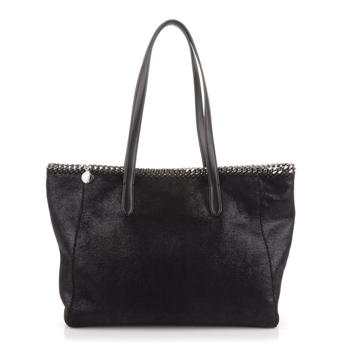 Shaggy Deer Falabella East West Shopper Tote Black