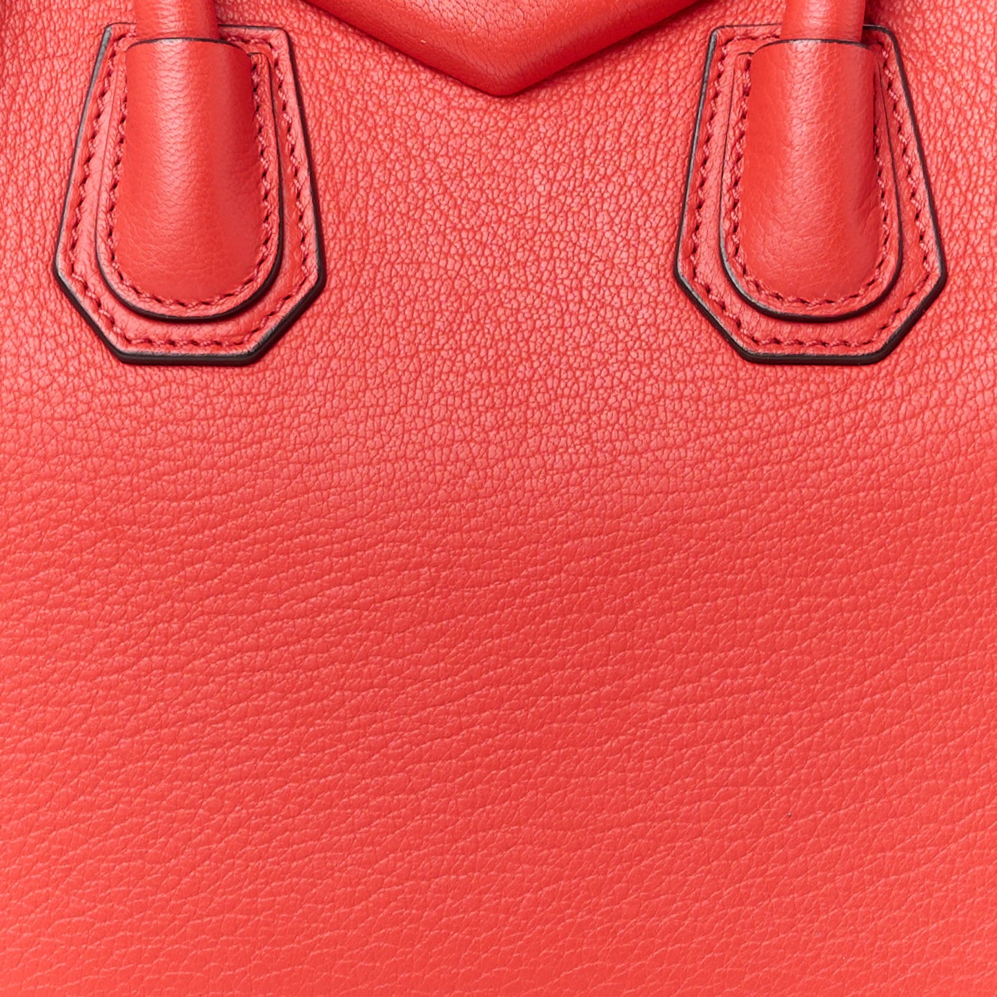 Sugar Goatskin Mini Antigona Rouge Clair