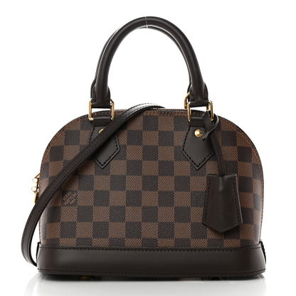 Louis Vuitton Damier Ebene Alma BB 1 of 9