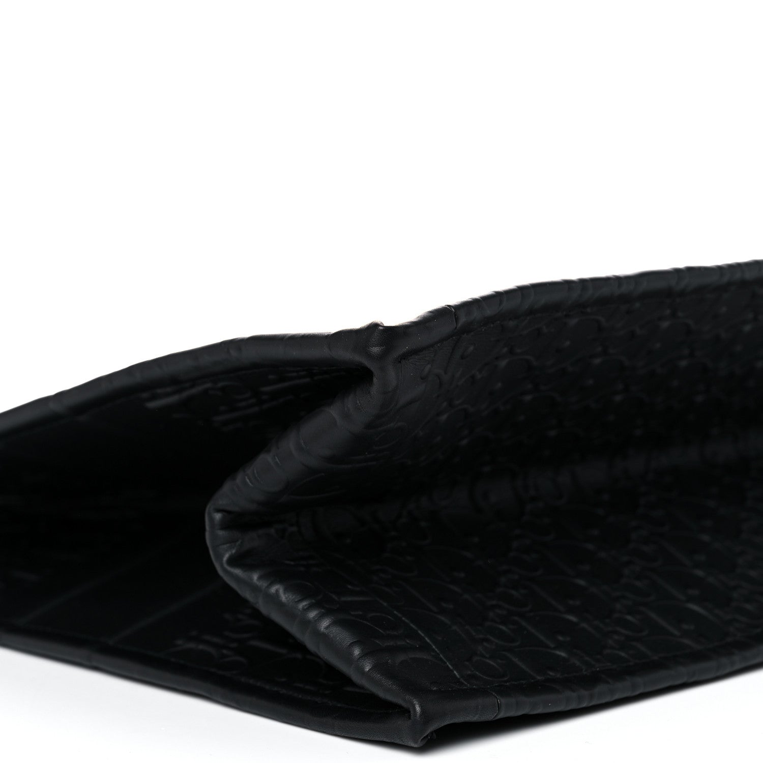 Christian Dior Oblique Calfskin Embossed Large Book Tote Black 5 of 12