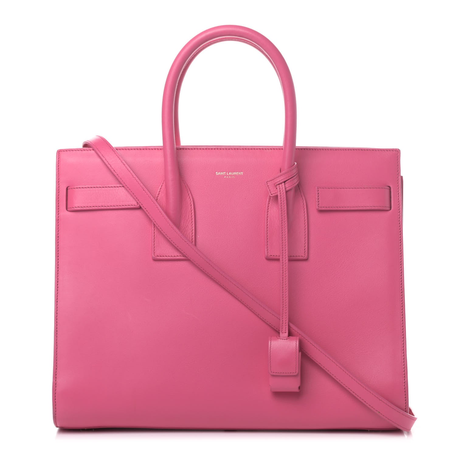 Saint Laurent Calfskin Small Sac De Jour Bubblegum 1 of 8