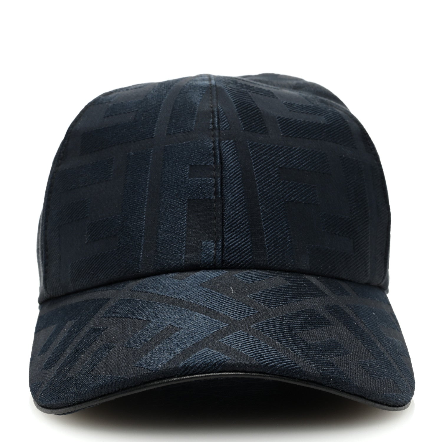 Fendi Canvas FF Baseball Hat Navy 3 of 8
