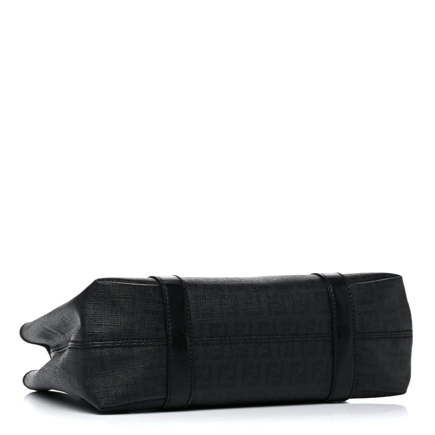 Zucchino Spalmati Vitello Small Tote Black