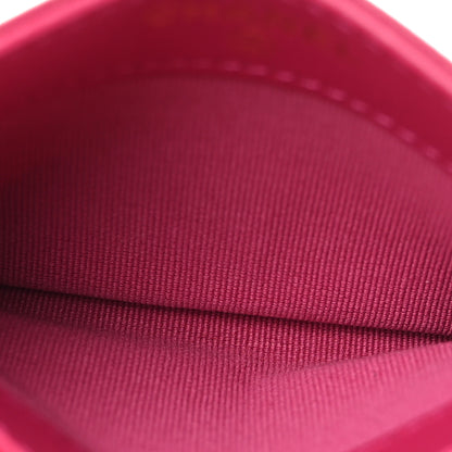 Chanel Caviar Quilted Card Holder Fuchsia 5 of 8