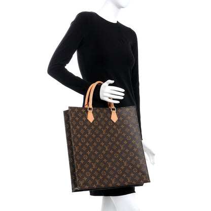 Louis Vuitton Monogram Sac Plat 2 of 11