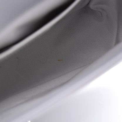 Chanel Calfskin Quilted Medium Boy Flap Light Grey 7 of 10